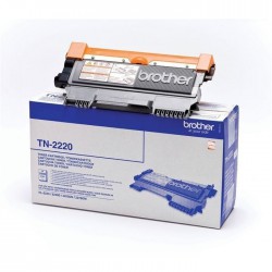 TONER LASER ORIGINAL BROTHER TN2220 NOIR 2600 PAGES