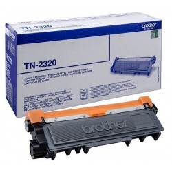 TONER LASER ORIGINAL BROTHER TN2320 NOIR 2600 PAGES