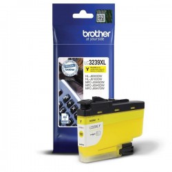 CARTOUCHE JET D'ENCRE ORIGINAL BROTHER LC3239XL JAUNE 5000 PAGES