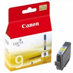 CARTOUCHE JET D'ENCRE ORIGINAL CANON PGI9 JAUNE 14ML