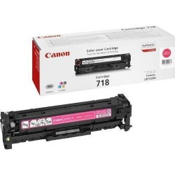 TONER LASER ORIGINAL CANON CRG718M 2660B002 MAGENTA 2900 PAGES