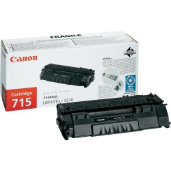 TONER LASER ORIGINAL CANON CRG715 / EP715 / 1975B002 NOIR 3000 PAGES