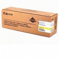 TAMBOUR PHOTOCOPIEUR ORIGINAL CANON CEXV21 JAUNE 53000 PAGES