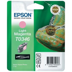 CARTOUCHE JET D'ENCRE ORIGINAL EPSON T0346 MAGENTA CLAIR 17ML