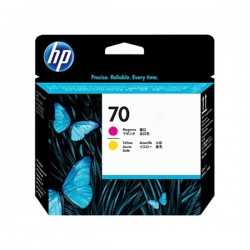 TETE D'IMPRESSION ORIGINAL HP C9406A MAGENTA ET JAUNE N°70