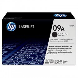 TONER LASER ORIGINAL HP C3909A NOIR 09A 15000 PAGES