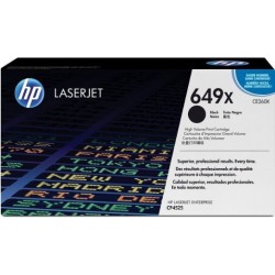 TONER LASER ORIGINAL HP CE260X NOIR 649X CP4525 17000 PAGES