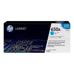 TONER LASER ORIGINAL HP CE271A CYAN 650A 15000 PAGES