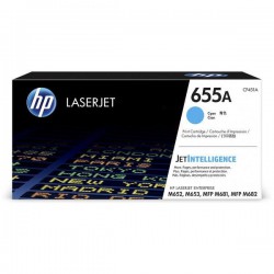 TONER LASER ORIGINAL HP CF451A / 655A CYAN 10500 PAGES