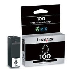 CARTOUCHE JET D'ENCRE ORIGINAL LEXMARK 14N0820E N°100 NOIR 170 PAGES