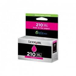 CARTOUCHE JET D'ENCRE ORIGINAL LEXMARK 14L0176E MAGENTA 1600 PAGES