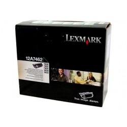 TONER LASER ORIGINAL LEXMARK 12A7462 T630/T632/T634 NOIR 21000 PAGES