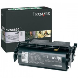 TONER LASER ORIGINAL LEXMARK 12A6835 T520/T522 NOIR 20000 PAGES