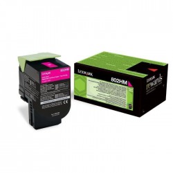 TONER LASER ORIGINAL LEXMARK 80C2HM0 CX410/510 MAGENTA 3000 PAGES