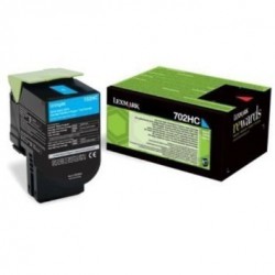 TONER LASER ORIGINAL LEXMARK 70C2HC0 CS310/410/510 CYAN 3000 PAGES