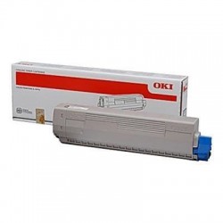 TONER LASER ORIGINAL OKI C831/841 - 44844508 NOIR 10000 PAGES