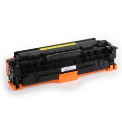 TONER PREMIUM HP CC532A / CE412A / CF382A / CRG718 JAUNE 2800 PAGES