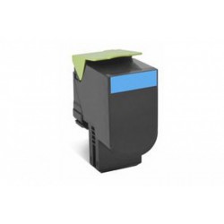 TONER LASER PREMIUM LEXMARK 80C2XC0 CYAN 4000 PAGES