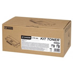 TONER LASER ORIGINAL SAGEM CTR360 MF5401 NOIR 2200 PAGES