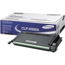 TONER LASER ORIGINAL SAMSUNG CLP-K600A NOIR 4000 PAGES