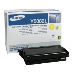 TONER LASER ORIGINAL SAMSUNG CLT-Y5082L JAUNE 4000 PAGES