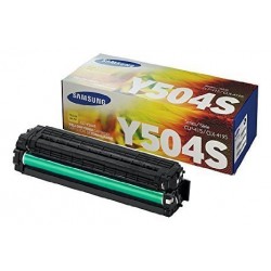 TONER LASER ORIGINAL SAMSUNG CLT-Y504S JAUNE 1800 PAGES