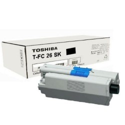 TONER PHOTOCOPIEUR ORIGINAL TOSHIBA TFC26 NOIR