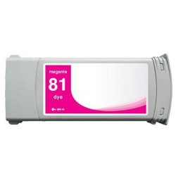 CARTOUCHE JET D'ENCRE GENERIQUE HP C4932A / N°81 / MAGENTA 680ML