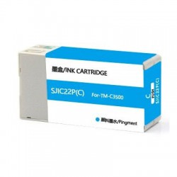 CARTOUCHE JET D'ENCRE GENERIQUE EPSON S020602 / SJIC22 CYAN 32.5ML