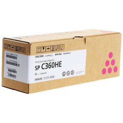 TONER LASER ORIGINAL RICOH SPC360 / 408186 MAGENTA 5000 PAGES