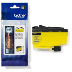 CARTOUCHE JET D'ENCRE ORIGINAL BROTHER LC427XL JAUNE 5000 PAGES