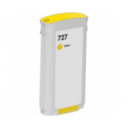 CARTOUCHE GENERIQUE HP B3P21A / F9J78A JAUNE 130ML N°727