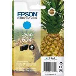 CARTOUCHE JET D'ENCRE ORIGINAL EPSON T10G240 / 604 CYAN 130 PAGES