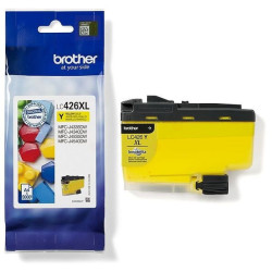 CARTOUCHE JET D'ENCRE ORIGINAL BROTHER LC426XL JAUNE 5000 PAGES