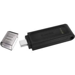 Kingston DataTraveler 70 Mémoire USB Type C 64 Go - USB-C 3.2 Gen 1