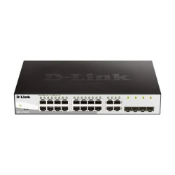 Commutateur semi-géré D-Link 20 ports Gigabit + 4 SFP combinés