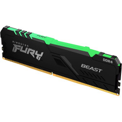 Kingston Fury Beast RGB Mémoire RAM DDR4 3200MHz 16GB CL16