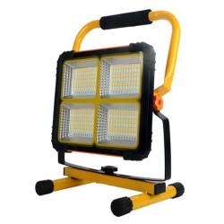 Elbat Solar Spot LED 120W 780lm - Panneau Solaire Intégré 6V, 3W