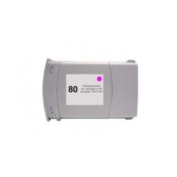 CARTOUCHE JET D'ENCRE GENERIQUE HP C4847A MAGENTA 350ML N°80