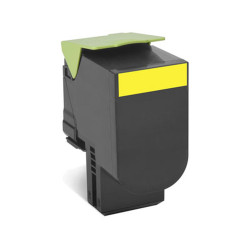 TONER LASER PREMIUM LEXMARK 84C2HY0 JAUNE 12000 PAGES