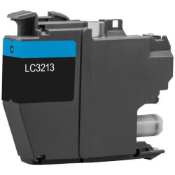 CARTOUCHE GENERIQUE BROTHER LC3213 / LC3211 CYAN 400 PAGES