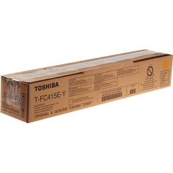 TONER ORIGINAL TOSHIBA T-FC415EY / 6AJ00000182 JAUNE 33600 PAGES