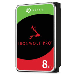 Disque dur interne Seagate Ironwolf Pro 3,5" SATA 8 To