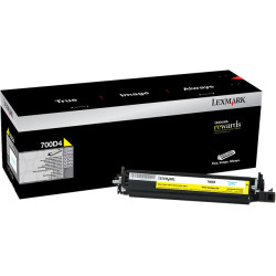 TAMBOUR ORIGINAL LEXMARK 70C0D40 / 700D4 JAUNE 40000 PAGES