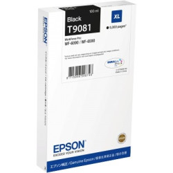 CARTOUCHE JET D'ENCRE ORIGINAL EPSON T9081 NOIR 5000 PAGES