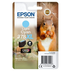 CARTOUCHE ORIGINAL EPSON T3795 / 378XL CYAN CLAIR 830 PAGES