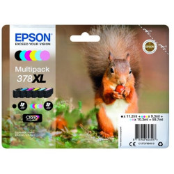 PACK 6 CARTOUCHES ORIGINAL EPSON T378XL / T3798 / BK/C/M/Y/CL/ML