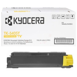 TONER LASER ORIGINAL KYOCERA TK5405Y / 1T02Z6ANL0 JAUNE 10000 PAGES