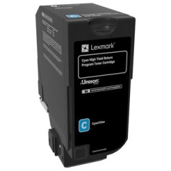 TONER LASER ORIGINAL LEXMARK 24B6717 CYAN 13000 PAGES