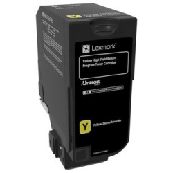 TONER LASER ORIGINAL LEXMARK 24B6719 JAUNE 13000 PAGES